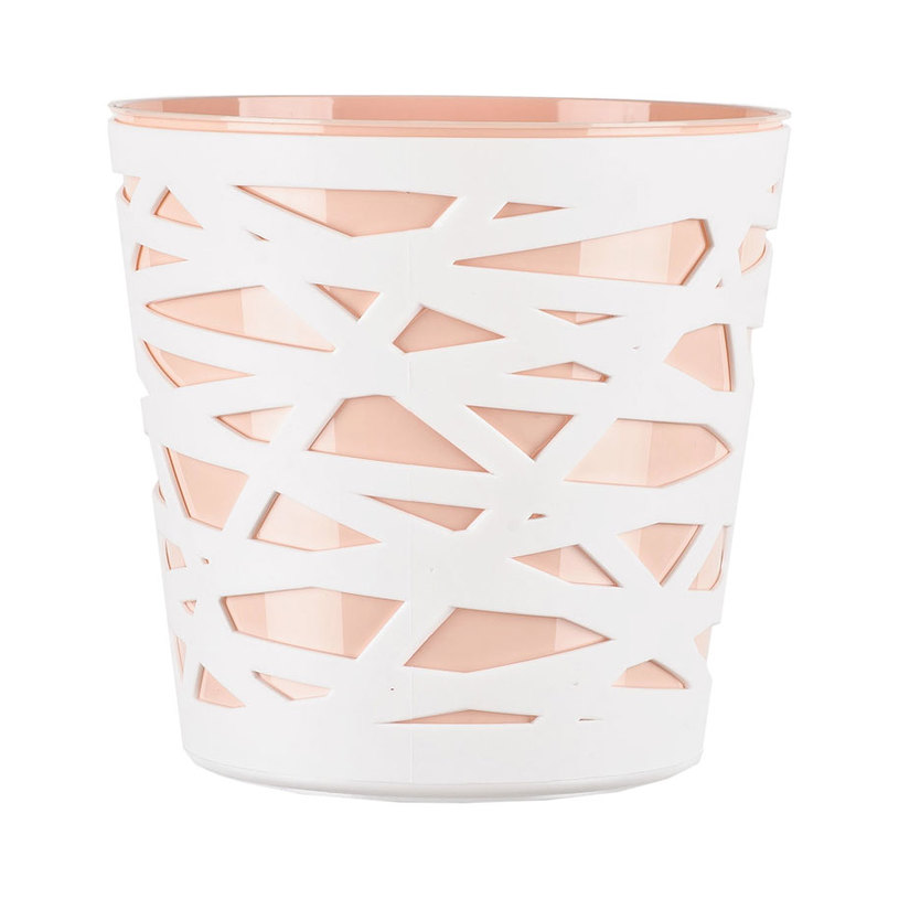 ПЛАСТМ. КАШПА BETI DB19 Ф19x19cm РОЗОВ ПЛАСТМ. КАШПА BETI DB19 Ф19x19cm РОЗОВ