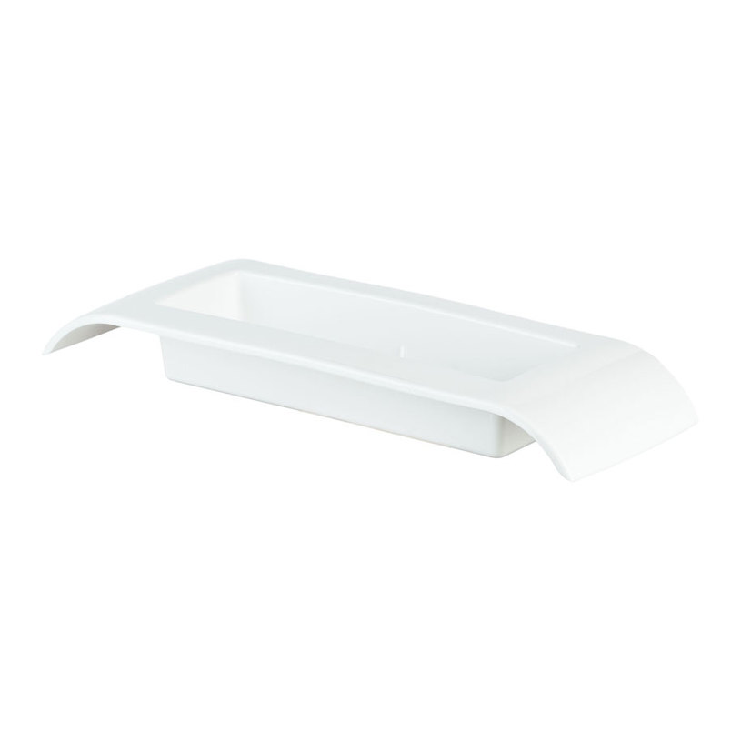 КАШПА IKEBANA IK 2 24x4.7cm БЯЛ КАШПА IKEBANA IK 2 24x4.7cm БЯЛ