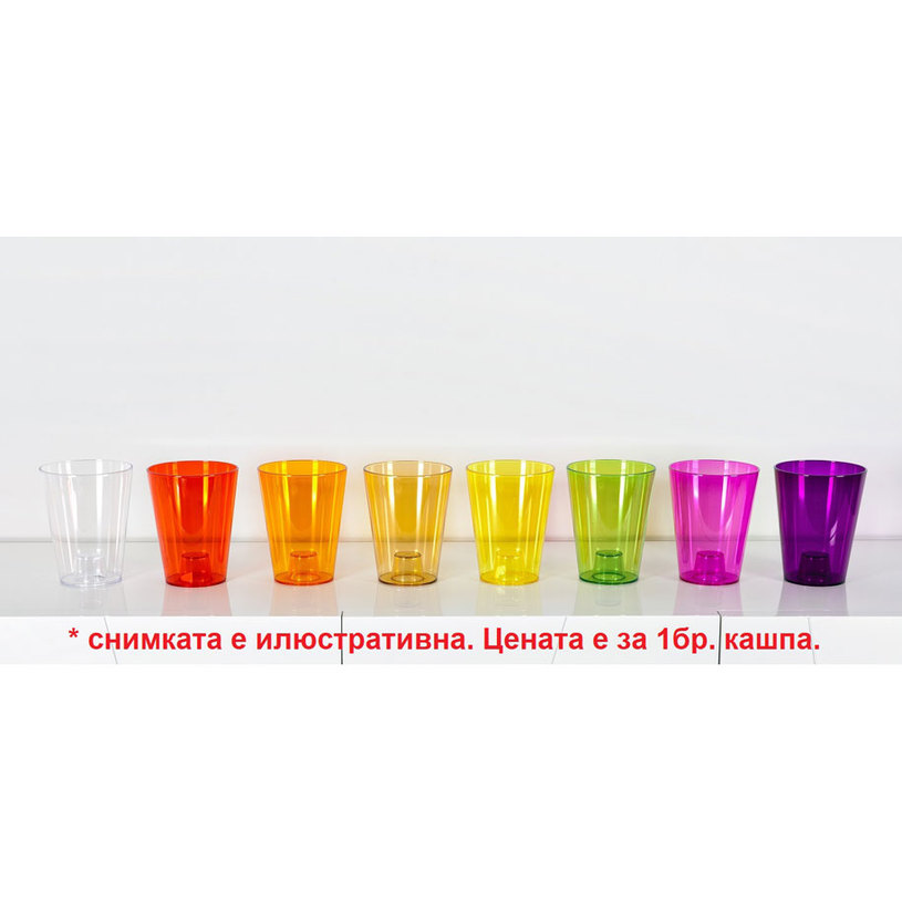 КАШПА ОРХИДЕЯ DSO 12PS Ф12x16.5cm MIX КАШПА ОРХИДЕЯ DSO 12PS Ф12x16.5cm MIX