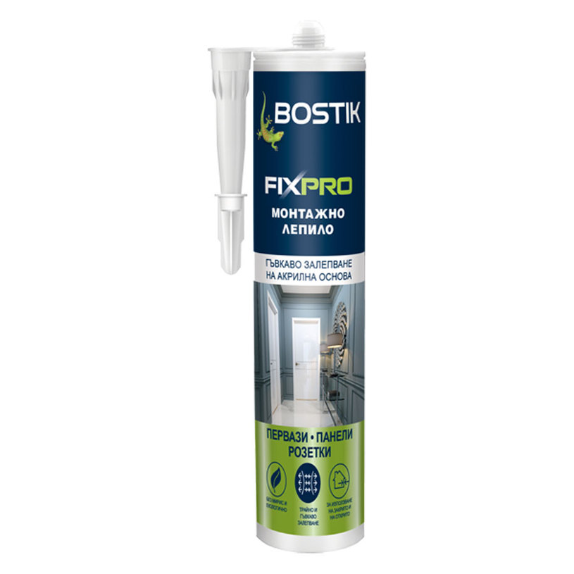 МОНТАЖНО ЛЕПИЛО BOSTIK FIXPRO МОНТАЖНО ЛЕПИЛО BOSTIK FIXPRO