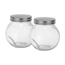КОМПЛЕКТ БУРКАНИ ЗА СЪХРАНЕНИЕ 2БР 700ML КОМПЛЕКТ БУРКАНИ ЗА СЪХРАНЕНИЕ 2БР 700ML