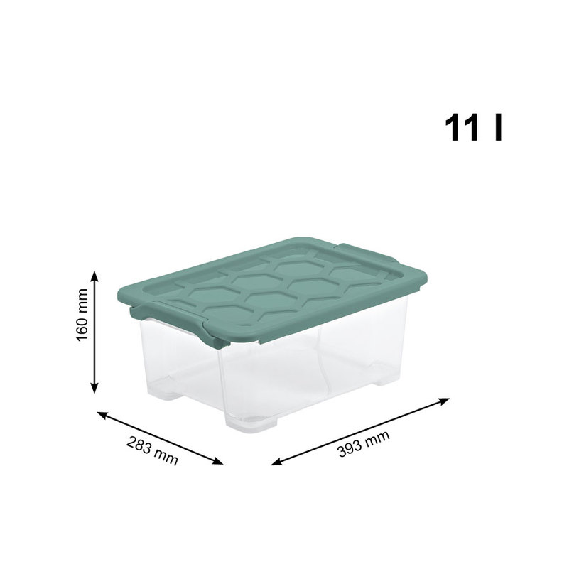 КУТИЯ СЪХРАНЕНИЕ 11L EVOSAFE ТЪМНО ЗЕЛЕН КУТИЯ СЪХРАНЕНИЕ 11L EVOSAFE ТЪМНО ЗЕЛЕН