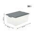 КУТИЯ ЗА СЪХРАНЕНИЕ 38 L COMPACT СИВ КУТИЯ ЗА СЪХРАНЕНИЕ 38 L COMPACT СИВ