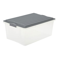 КУТИЯ ЗА СЪХРАНЕНИЕ 13 L COMPACT СИВ КУТИЯ ЗА СЪХРАНЕНИЕ 13 L COMPACT СИВ