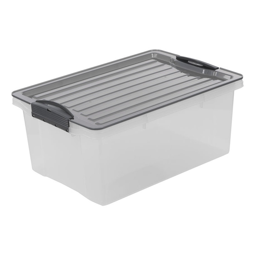 КУТИЯ ЗА СЪХРАНЕНИЕ 19 L COMPACT СИВ КУТИЯ ЗА СЪХРАНЕНИЕ 19 L COMPACT СИВ