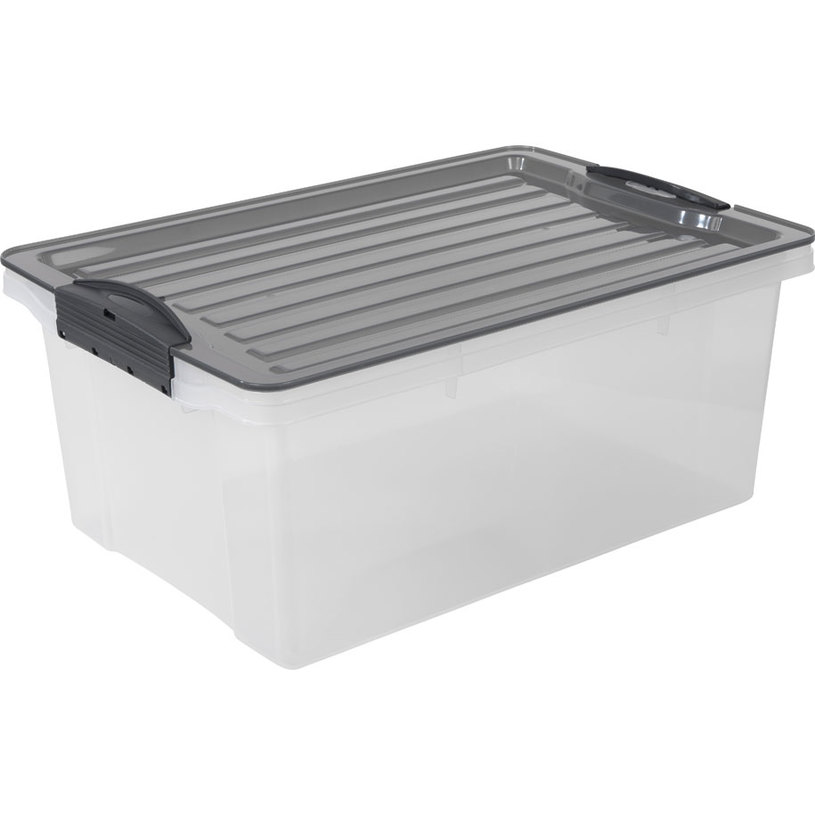 КУТИЯ ЗА СЪХРАНЕНИЕ 19 L COMPACT СИВ КУТИЯ ЗА СЪХРАНЕНИЕ 19 L COMPACT СИВ
