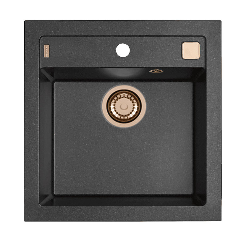 КУХНЕНСКА МИВКА FORMIC 20 ЧЕРНА И МЕД@ КУХНЕНСКА МИВКА FORMIC 20 ЧЕРНА И МЕД@