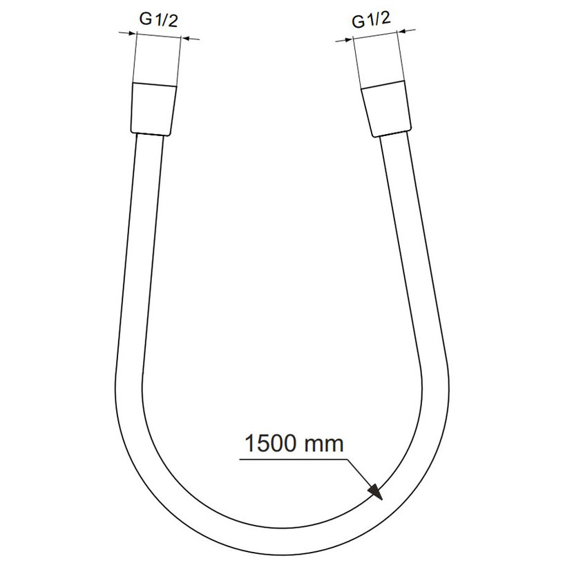ШЛАУХ IDEALFLEX 1500 BE150AA ШЛАУХ IDEALFLEX 1500 BE150AA