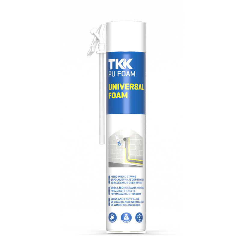МОНТ. РЪЧНА ПЯНА TKK PU FOAM - UNIVERSAL МОНТ. РЪЧНА ПЯНА TKK PU FOAM - UNIVERSAL