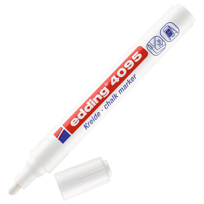 EDDING ТЕБЕШИРЕН МАРКЕР 4095 БЯЛ EDDING ТЕБЕШИРЕН МАРКЕР 4095 БЯЛ