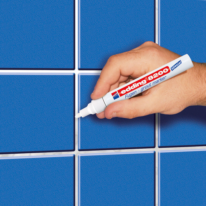 ЕDDING МАРКЕР ЗА ФУГИ 8200/1 БЯЛ ЕDDING МАРКЕР ЗА ФУГИ 8200/1 БЯЛ