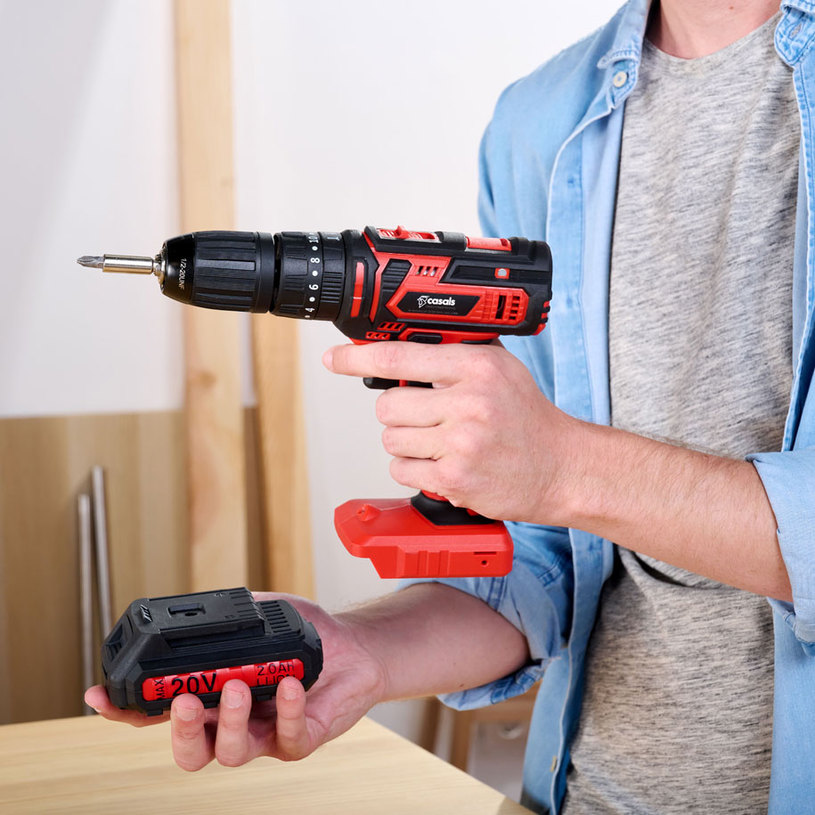 CASALS АК. УД. БОРМАШИНА CID2050B 18V CASALS АК. УД. БОРМАШИНА CID2050B 18V