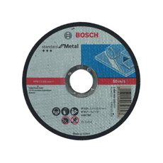 ДИСК ЗА РЯЗАНЕ НА МЕТАЛ BOSCH 115x1.6x22.23 ДИСК ЗА РЯЗАНЕ НА МЕТАЛ BOSCH 115x1.6x22.23