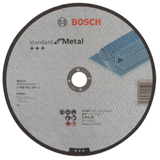 ДИСК ЗА РЯЗАНЕ НА МЕТАЛ INOX BOSCH 230x3x22.23 ДИСК ЗА РЯЗАНЕ НА МЕТАЛ INOX BOSCH 230x3x22.23