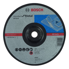 ДИСК ЗА ШЛАЙФАНЕ НА МЕТАЛ STANDART BOSCH 230x6x22.23 ДИСК ЗА ШЛАЙФАНЕ НА МЕТАЛ STANDART BOSCH 230x6x22.23