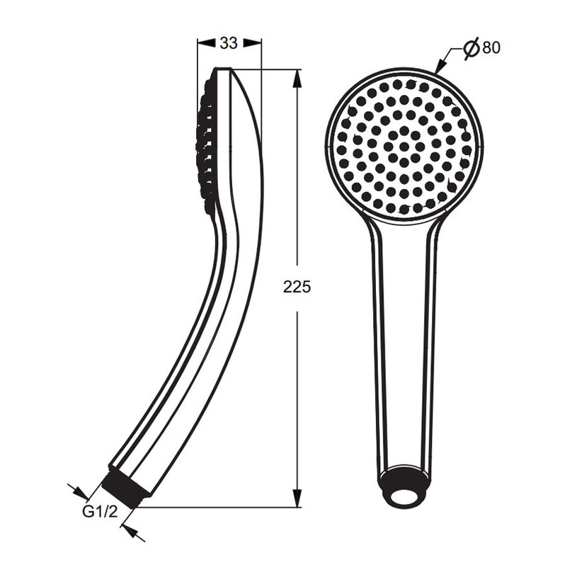 ДУШ СЛУШАЛКА IDEALRAIN 100 1Ф B9400AA ДУШ СЛУШАЛКА IDEALRAIN 100 1Ф B9400AA