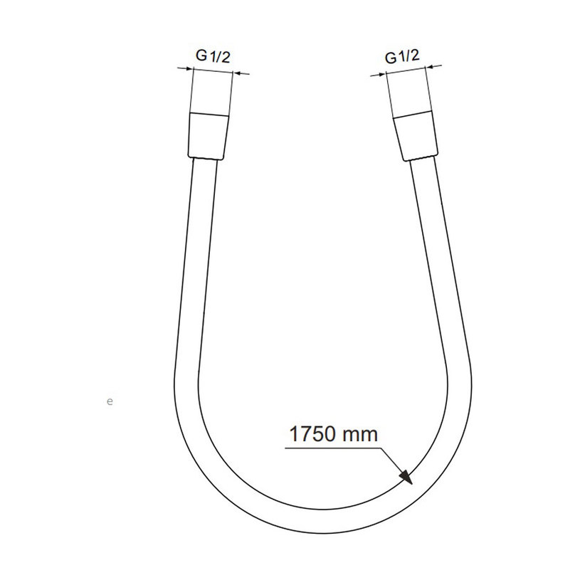 ШЛАУХ IDEALFLEX 1750 BE175AA ШЛАУХ IDEALFLEX 1750 BE175AA