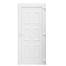 ВХ. ВРАТА PVC БЯЛА С ДЕК. ПАНЕЛ ДЯСНА ВХ. ВРАТА PVC БЯЛА С ДЕК. ПАНЕЛ ДЯСНА
