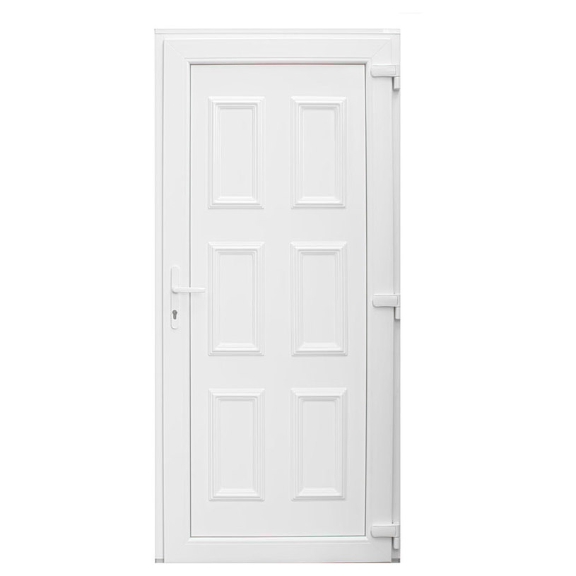 ВХ. ВРАТА PVC БЯЛА С ДЕК. ПАНЕЛ ДЯСНА ВХ. ВРАТА PVC БЯЛА С ДЕК. ПАНЕЛ ДЯСНА