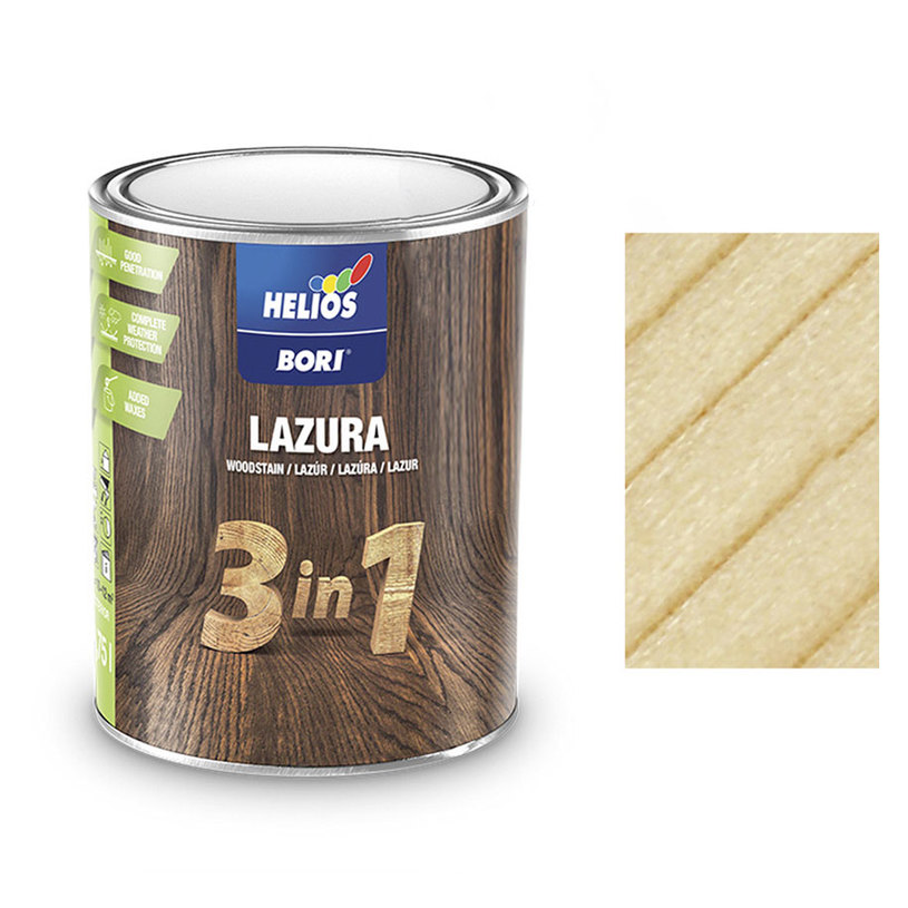 BORI 3В1 ЛАК ЗА ДЪРВО БЕЗЦВЕТЕН 750 ml BORI 3В1 ЛАК ЗА ДЪРВО БЕЗЦВЕТЕН 750 ml