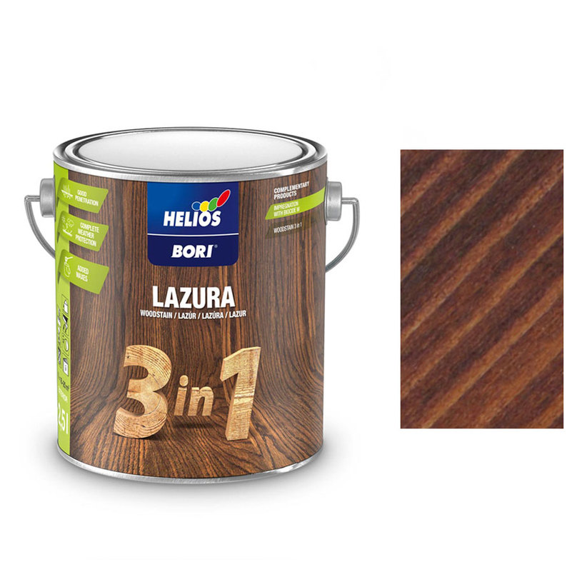 BORI 3В1 ЛАК ЗА ДЪРВО ЧЕРЕША 2.5 L BORI 3В1 ЛАК ЗА ДЪРВО ЧЕРЕША 2.5 L