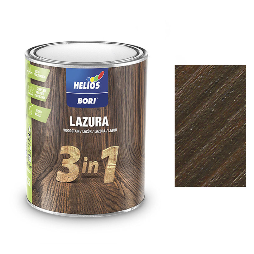 BORI 3В1 ЛАК ЗА ДЪРВО ПАЛИСАНДЪР 750 ml BORI 3В1 ЛАК ЗА ДЪРВО ПАЛИСАНДЪР 750 ml