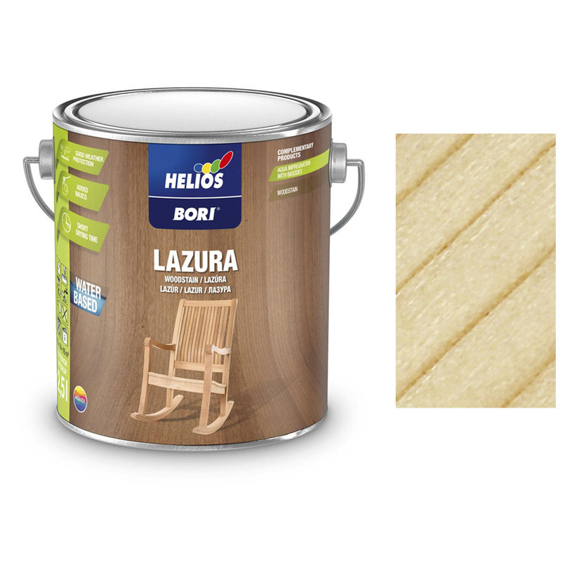 BORI ЛАК НА ВОДНА БАЗА БЕЗЦВЕТЕН 2.5 L BORI ЛАК НА ВОДНА БАЗА БЕЗЦВЕТЕН 2.5 L