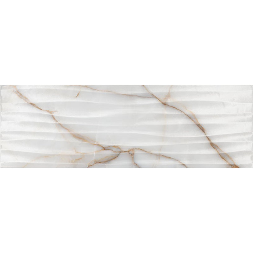 *ФАЯНС ГОЛДИ ОНДА БЯЛ 24.4Х74.4 1.09 R^ *ФАЯНС ГОЛДИ ОНДА БЯЛ 24.4Х74.4 1.09 R^