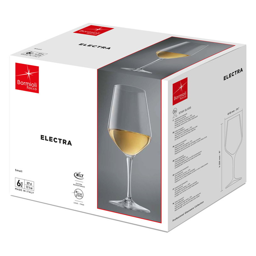 &ЧАША ЗА БЯЛО ВИНО 350 ML 6БР ELECTRA S &ЧАША ЗА БЯЛО ВИНО 350 ML 6БР ELECTRA S
