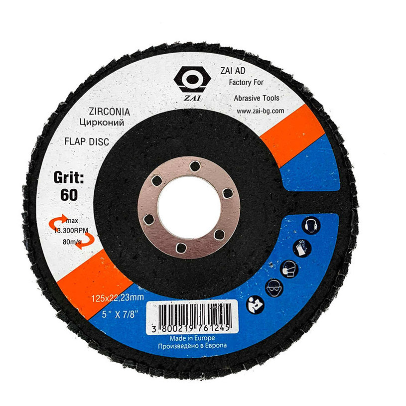 ZAI ЛАМЕЛЕН ДИСК Ф125 Р60 ZAI ЛАМЕЛЕН ДИСК Ф125 Р60