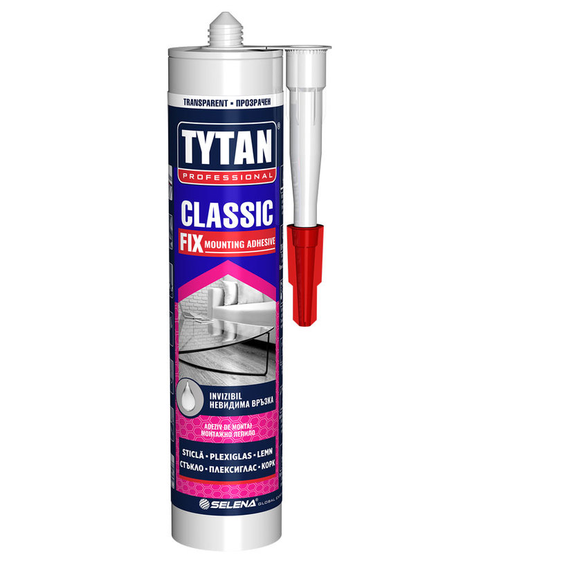 МОНТАЖНО ЛЕПИЛО TYTAN ПРОЗР. 290 ML МОНТАЖНО ЛЕПИЛО TYTAN ПРОЗР. 290 ML