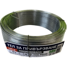 ТЕЛ ЗА ПРИВЪРЗВАНЕ ПОЦФ1.5mm L=100m ТЕЛ ЗА ПРИВЪРЗВАНЕ ПОЦФ1.5mm L=100m