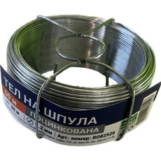 ТЕЛ НА ШПУЛА ПОЦИНКОВАНА Ф1.20mm L=50m ТЕЛ НА ШПУЛА ПОЦИНКОВАНА Ф1.20mm L=50m