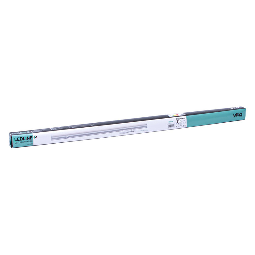 LED ЛИНЕЙНО ТЯЛО LEDLINE-P 8W 4K VITO LED ЛИНЕЙНО ТЯЛО LEDLINE-P 8W 4K VITO