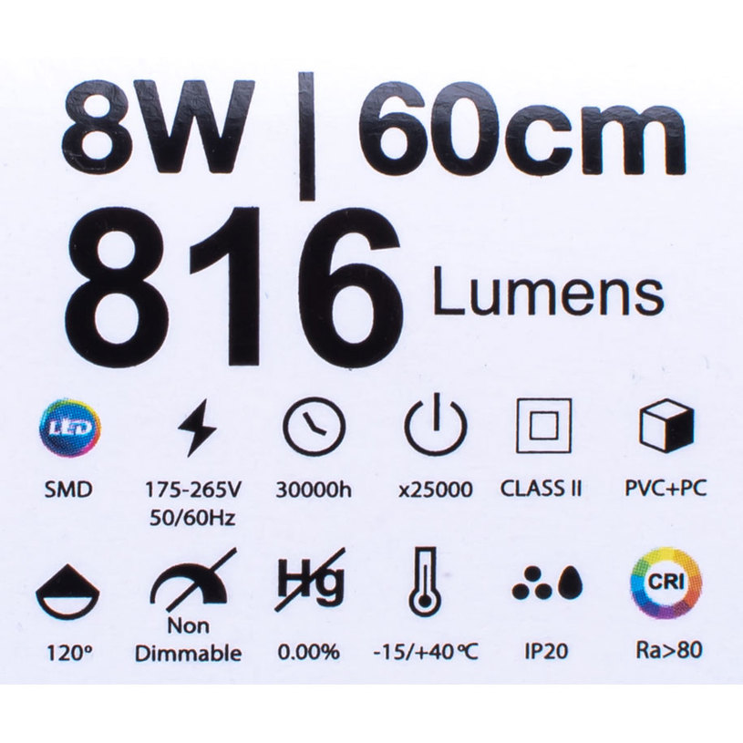 LED ЛИНЕЙНО ТЯЛО LEDLINE-P 8W 4K VITO LED ЛИНЕЙНО ТЯЛО LEDLINE-P 8W 4K VITO