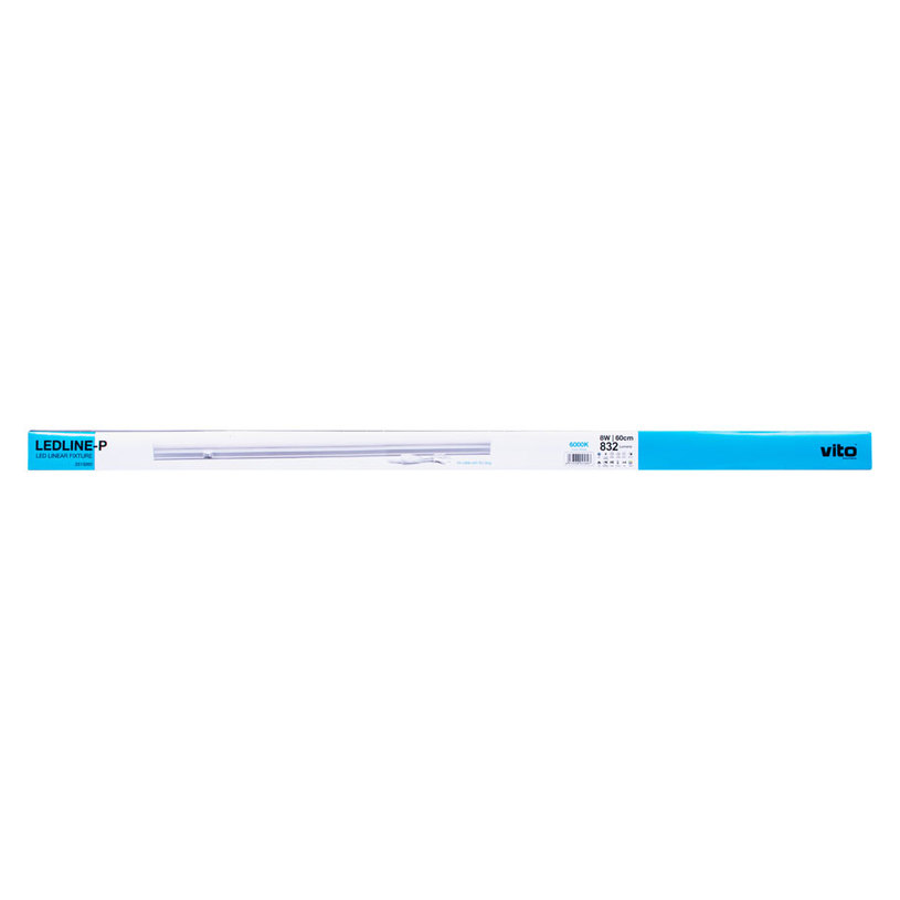 LED ЛИНЕЙНО ТЯЛО LEDLINE-P 8W 6K VITO LED ЛИНЕЙНО ТЯЛО LEDLINE-P 8W 6K VITO