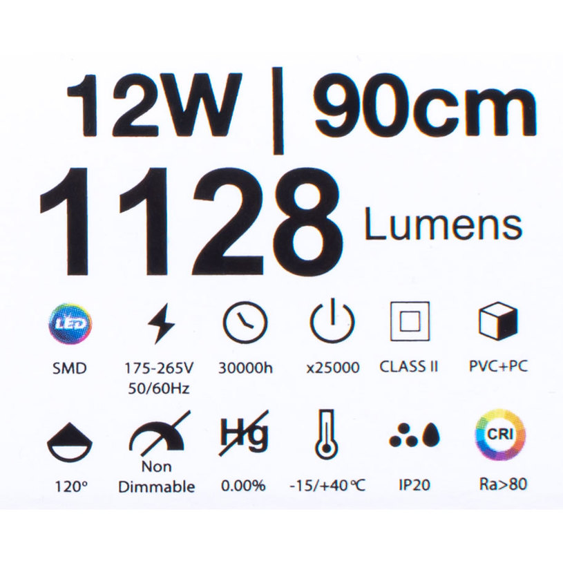 LED ЛИНЕЙНО ТЯЛО LEDLINE-P 12W 6K VITO LED ЛИНЕЙНО ТЯЛО LEDLINE-P 12W 6K VITO