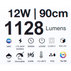 LED ЛИНЕЙНО ТЯЛО LEDLINE-P 12W 6K VITO LED ЛИНЕЙНО ТЯЛО LEDLINE-P 12W 6K VITO