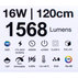 LED ЛИНЕЙНО ТЯЛО LEDLINE-P 16W 6K VITO LED ЛИНЕЙНО ТЯЛО LEDLINE-P 16W 6K VITO
