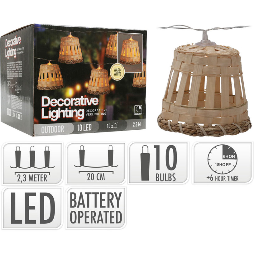 ПАРТИ ЛАМПИ БАМБУК 10 БР. ПАРТИ ЛАМПИ БАМБУК 10 БР.