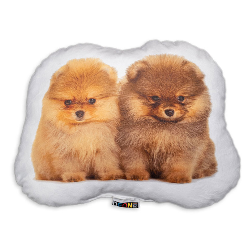 ДЕКО ВЪЗГЛАВНИЦА КУЧЕ ПОМЕРАНЧЕТА ДЕКО ВЪЗГЛАВНИЦА КУЧЕ ПОМЕРАНЧЕТА