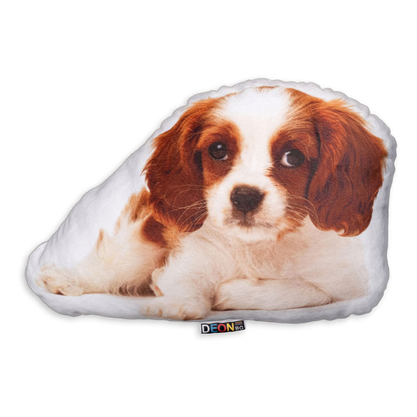 ДЕКО ВЪЗГЛАВНИЦА КУЧЕ КАВАЛЕР ШПАНЬОЛ ДЕКО ВЪЗГЛАВНИЦА КУЧЕ КАВАЛЕР ШПАНЬОЛ