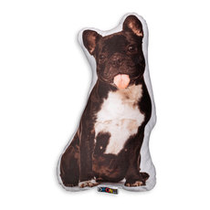 ДЕКОРАТИВНА ВЪЗГЛАВНИЦА DEON КУЧЕ ФРЕНСКИ БУЛДОГ 48Х28 СМ. ДЕКОРАТИВНА ВЪЗГЛАВНИЦА DEON КУЧЕ ФРЕНСКИ БУЛДОГ 48Х28 СМ.