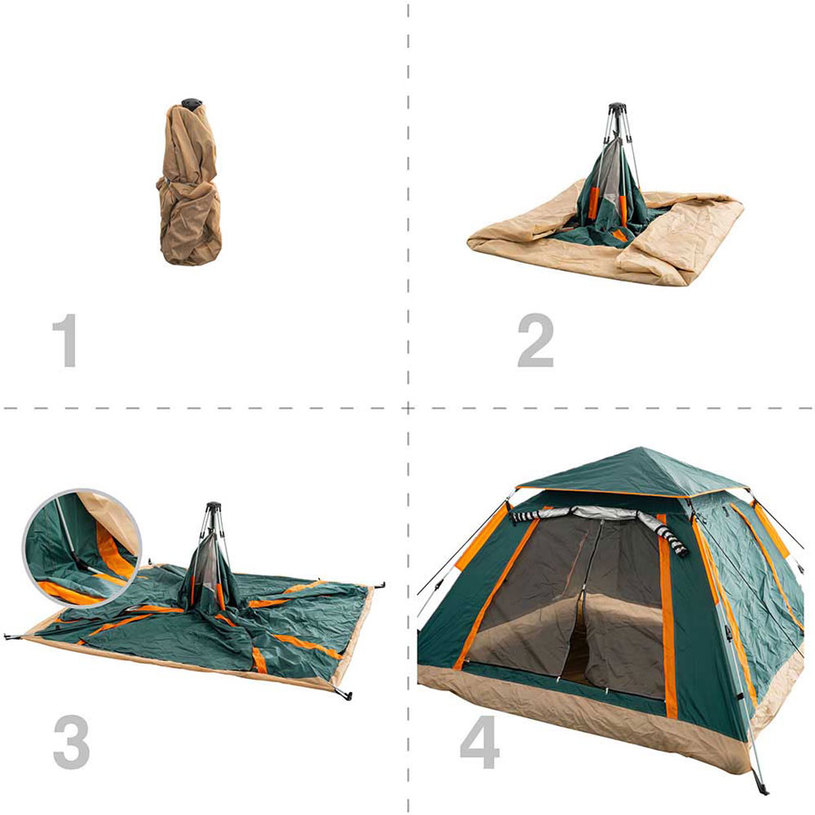 ПАЛАТКА 4-МЕСТНА MUHLER YL-2008 ПАЛАТКА 4-МЕСТНА MUHLER YL-2008