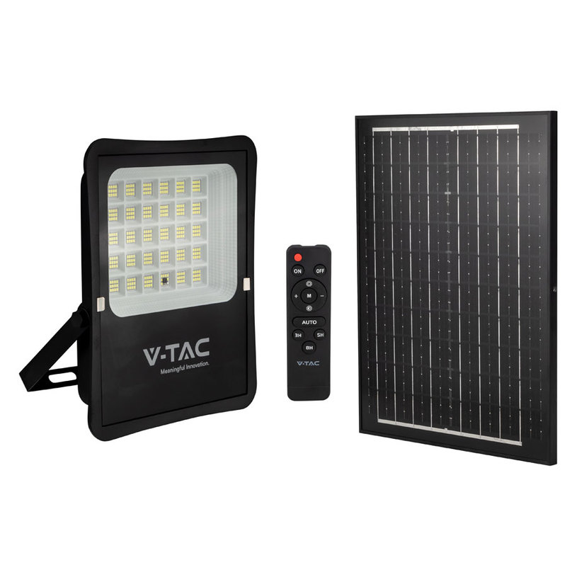 &LED СОЛАРЕН ПРОЖЕКТОР 20W 4K VTAC^ &LED СОЛАРЕН ПРОЖЕКТОР 20W 4K VTAC^