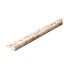 *PVC ПРОФИЛ БЕЖОВ МРАМОР ВЪНШ.10MM 2.55 *PVC ПРОФИЛ БЕЖОВ МРАМОР ВЪНШ.10MM 2.55