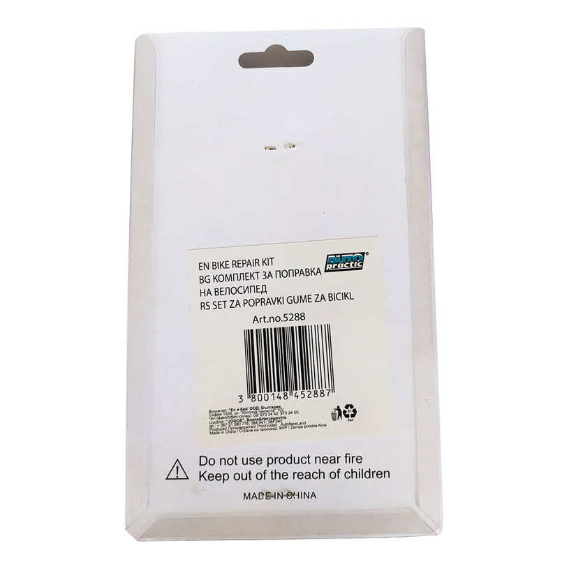 КОМПЛЕКТ ЗА ПОПРАВКА НА ВЕЛОСИПЕД 5288 КОМПЛЕКТ ЗА ПОПРАВКА НА ВЕЛОСИПЕД 5288