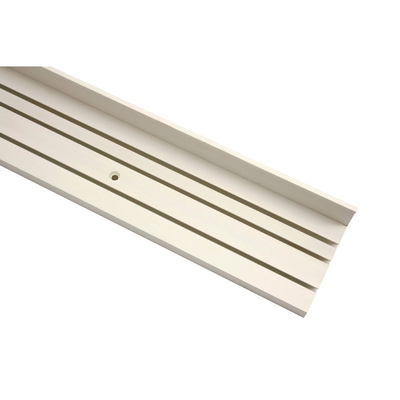 PVC ШИНА С БЛЕНДА 3-КАН. 350 СМ БЯЛА PVC ШИНА С БЛЕНДА 3-КАН. 350 СМ БЯЛА