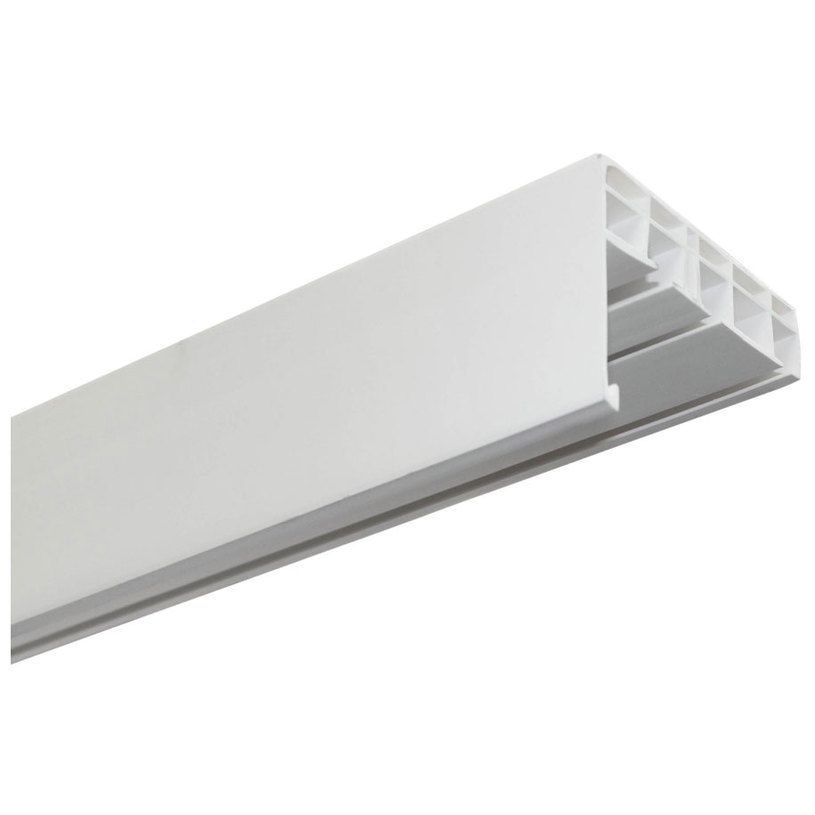 PVC ШИНА С БЛЕНДА 3-КАН. 350 СМ БЯЛА PVC ШИНА С БЛЕНДА 3-КАН. 350 СМ БЯЛА