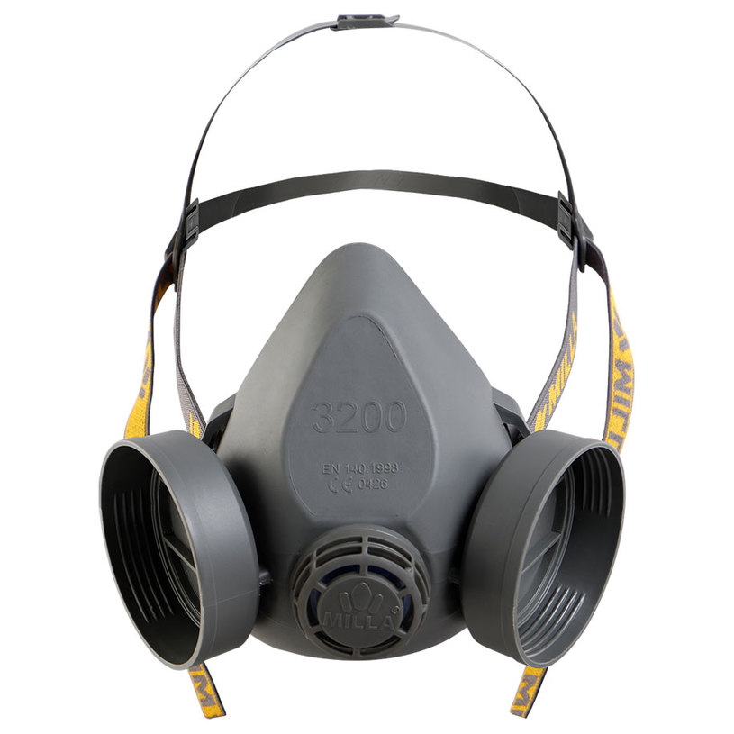 MILLA ПОЛУМАСКА EURMASK 3200 ДВЕ ГНЕЗДА MILLA ПОЛУМАСКА EURMASK 3200 ДВЕ ГНЕЗДА